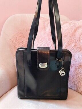 🔥🔥RARE Vintage Brighton Leather Handbag Excellent Condition